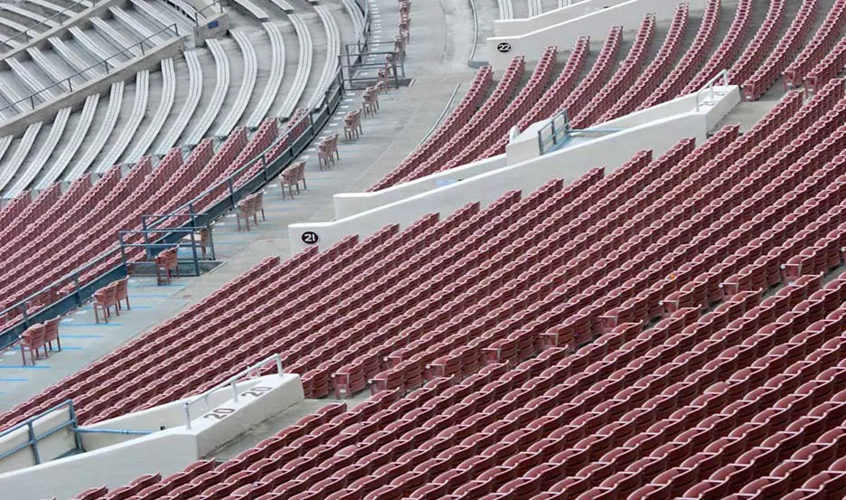 current rose bowl seating