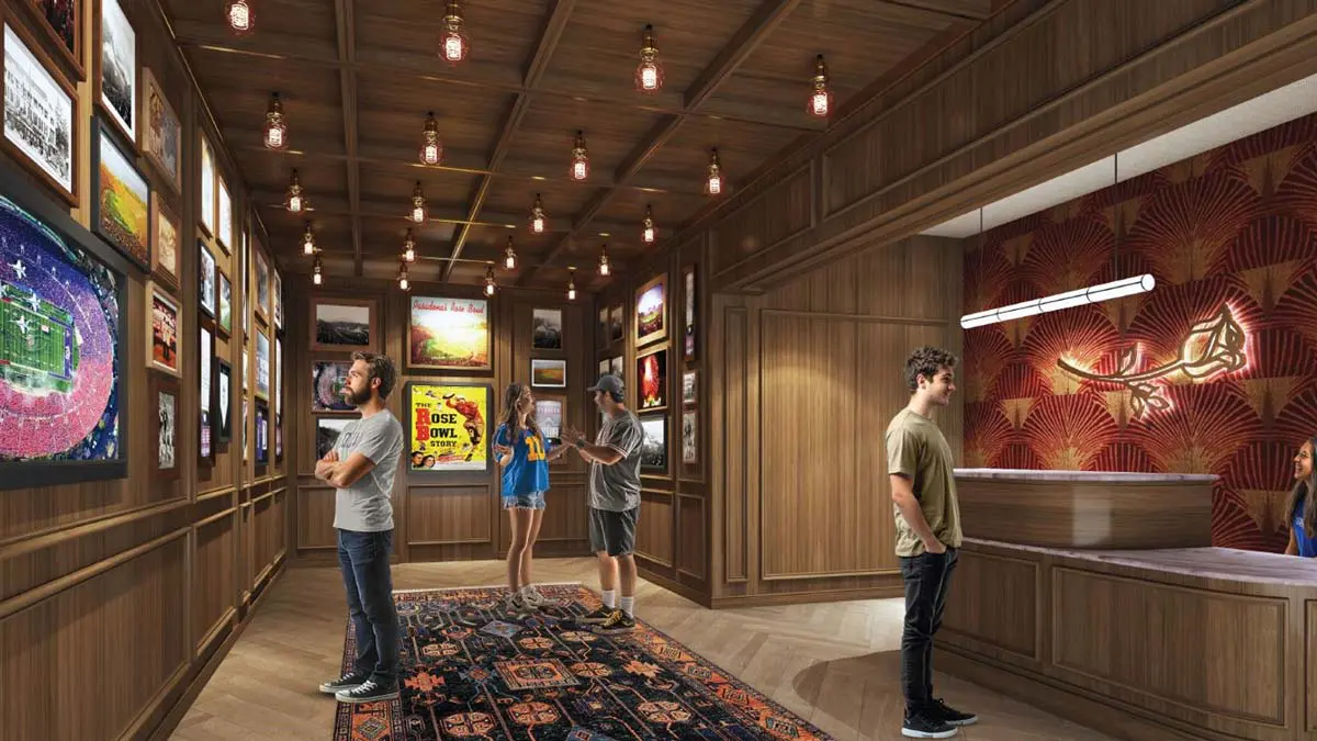 south end zone field club stadium aerial