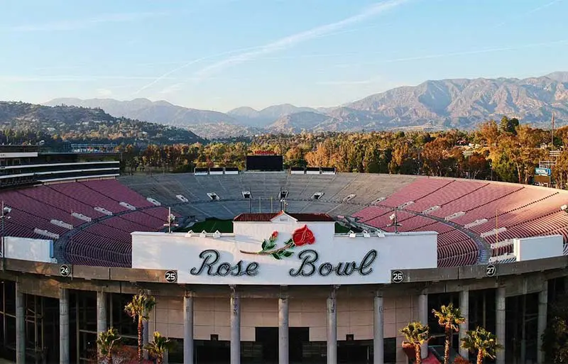 Rose Bowl aerial view